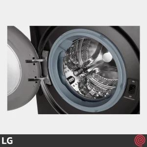 ماشین لباسشویی 2019 الجی WDV9142 رنگ مشکی با دیگ شستشوی استیل ضد زنگ