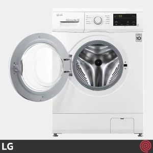 ماشین لباسشویی 1400 دور ال جی WJ1408NTP رنگ سفید
