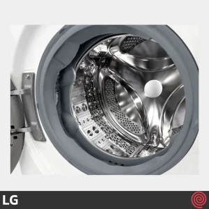 نمای داخل دیگ شست‌وشوی ماشین لباسشویی ال جی WR9011BWG رنگ سفید
