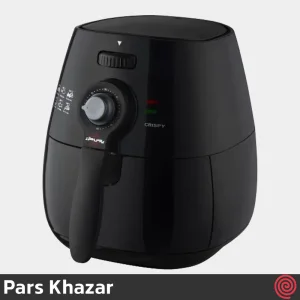 سرخ کن بدون روغن پارس خزر مدل Pars Khazar CRISPY | گنجایش 4.7 لیتر با ظرف کیک