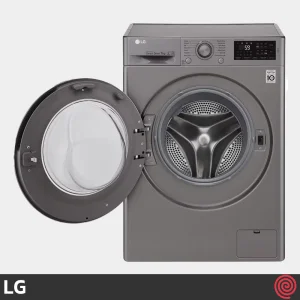 خرید ماشین لباسشویی ال جی J5 یا F2J5QNP7S رنگ نقره ای از بانه