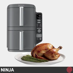 سرخ کن بدون روغن نینجا مدل NINJA DoubleStack SL401 | گنجایش 9.5 لیتر