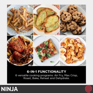 سرخ کن بدون روغن نینجا مدل NINJA DoubleStack SL400 | گنجایش 9.5 لیتر
