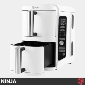 سرخ کن بدون روغن نینجا مدل NINJA DoubleStack SL400WH | گنجایش 9.5 لیتر