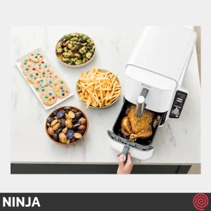 سرخ کن بدون روغن نینجا مدل NINJA DoubleStack SL400WH | گنجایش 9.5 لیتر
