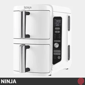 سرخ کن بدون روغن نینجا مدل NINJA DoubleStack SL400WH | گنجایش 9.5 لیتر