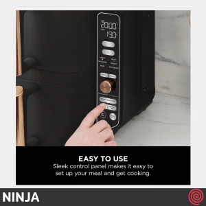 سرخ کن بدون روغن نینجا مدل NINJA DoubleStack SL400UKCP | گنجایش 9.5 لیتر