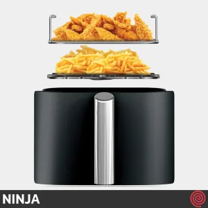 سرخ کن بدون روغن نینجا مدل NINJA DoubleStack SL300 | گنجایش 7.6 لیتر