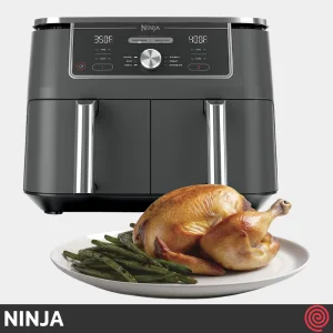 سرخ کن بدون روغن نینجا مدل NINJA DualZone DZ401 | گنجایش 9.5 لیتر