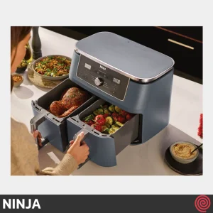 سرخ کن بدون روغن نینجا مدل NINJA DualZone DZ400 | گنجایش 9.5 لیتر