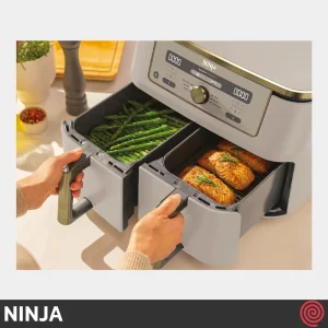 سرخ کن بدون روغن نینجا مدل NINJA DualZone DZ400STGD | گنجایش 9.5 لیتر