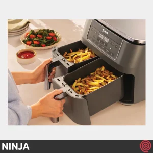 سرخ کن بدون روغن نینجا مدل NINJA DualZone DZ300 | گنجایش 7.6 لیتر