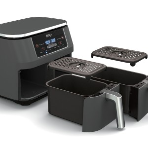 سرخ کن بدون روغن نینجا مدل NINJA DualZone DZ201 | گنجایش 7.6 لیتر