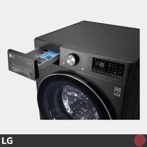 LG WDV9142BRP Black Washing Machine
