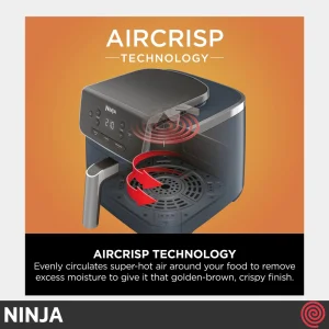 سرخ کن بدون روغن نینجا مدل NINJA AF140 | گنجایش 4.7 لیتر