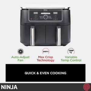 سرخ کن بدون روغن نینجا مدل NINJA AF400 | گنجایش 9.5 لیتر