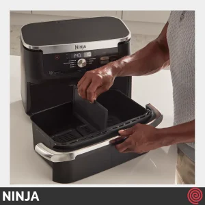 سرخ کن بدون روغن نینجا مدل NINJA Foodi FlexDrawer AF500 | گنجایش 9.5 لیتر