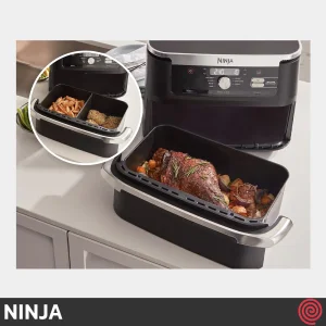 سرخ کن بدون روغن نینجا مدل NINJA Foodi FlexDrawer AF500 | گنجایش 9.5 لیتر