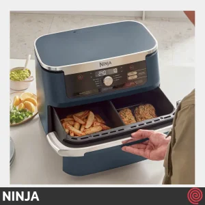 سرخ کن بدون روغن نینجا مدل NINJA Foodi FlexDrawerAF500CYD | گنجایش 10.4 لیتر