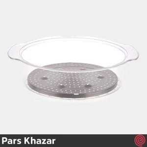 بخارپز پارس خزر مدل دیجی استایل Pars Khazar Digi Steel | گنجایش 13 لیتری