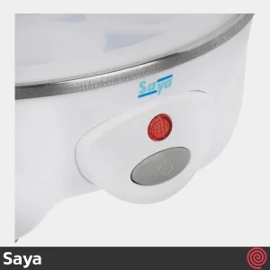 تخم مرغ پز درب پلاستیکی سایا مدل Saya EGG MORNING 7 PLUS | دو طبقه با ظرفیت 14 عدد