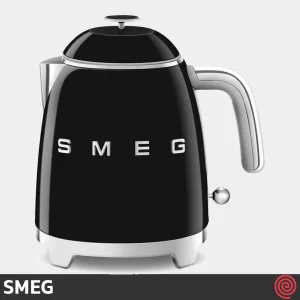 کتری برقی مینی اسمگ مدل SMEG KLF05BL | رنگ مشکی براق با گنجایش 0.8 لیتر