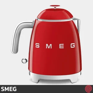کتری برقی مینی اسمگ مدل SMEG KLF05RD | گنجایش 0.8 لیتر