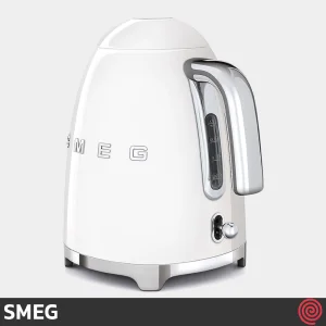 کتری برقی اسمگ مدل SMEG KLF03WH | رنگ سفید براق با گنجایش 1.7 لیتر