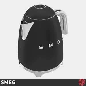 کتری برقی اسمگ مدل SMEG KLF03BLM | رنگ مشکی مات با گنجایش 1.7 لیتر