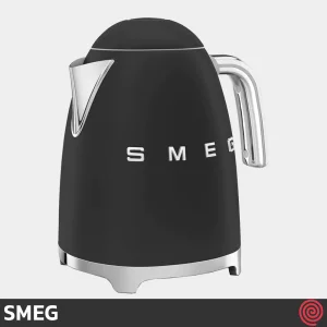 کتری برقی اسمگ مدل SMEG KLF03BLM | رنگ مشکی مات با گنجایش 1.7 لیتر