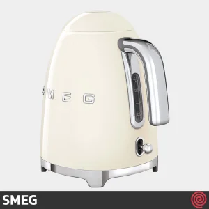 کتری برقی اسمگ مدل SMEG KLF03CR | رنگ کرم با گنجایش 1.7 لیتر