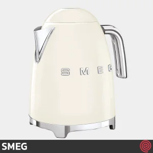 کتری برقی اسمگ مدل SMEG KLF03CR | رنگ کرم با گنجایش 1.7 لیتر