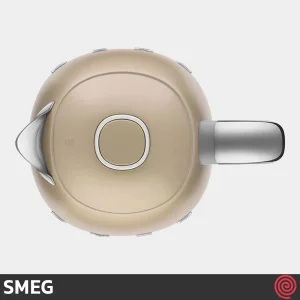 کتری برقی اسمگ مدل SMEG KLF03GOM | رنگ طلایی مات با گنجایش 1.7 لیتر