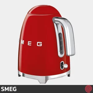 کتری برقی اسمگ مدل SMEG KLF03RD | رنگ قرمز با گنجایش 1.7 لیتر