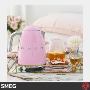 کتری برقی اسمگ مدل SMEG KLF03PK | رنگ صورتی با گنجایش 1.7 لیتر