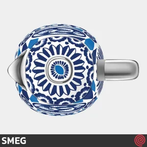 کتری برقی اسمگ مدل SMEG KLF03DGB | طرح دولچه گابانا رنگ آبی با گنجایش 1.7 لیتر