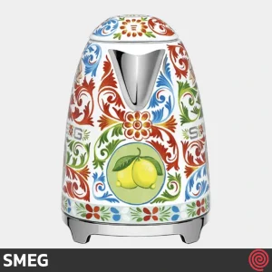 کتری برقی اسمگ مدل SMEG KLF03DG | طرح دولچه گابانا رنگ قرمز با گنجایش 1.7 لیتر