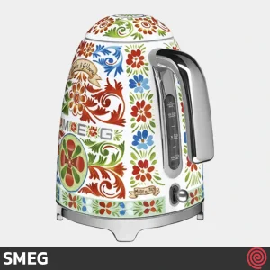 کتری برقی اسمگ مدل SMEG KLF03DG | طرح دولچه گابانا رنگ قرمز با گنجایش 1.7 لیتر