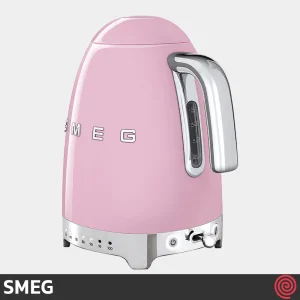 کتری برقی مدرج اسمگ مدل SMEG KLF04PK | رنگ صورتی با گنجایش 1.7 لیتر