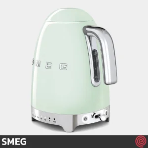 کتری برقی مدرج اسمگ مدل SMEG KLF04PG | رنگ سبز پاستلی با گنجایش 1.7 لیتر