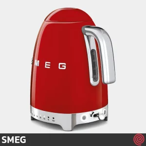 کتری برقی مدرج اسمگ مدل SMEG KLF04RD | رنگ آبی پاستلی با گنجایش 1.7 لیتر