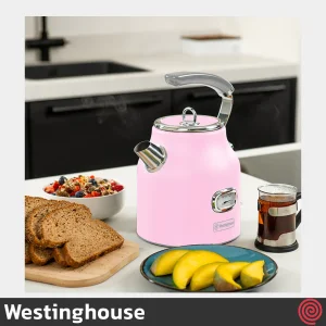 کتری برقی مدرج وستینگهاوس مدل Westinghouse WKWKH148PK | گنجایش 1.7 لیتر