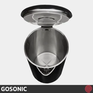 کتری برقی گوسونیک مدل GOSONIC GSK-762 | رنگ مشکی با گنجایش 1.8 لیتر