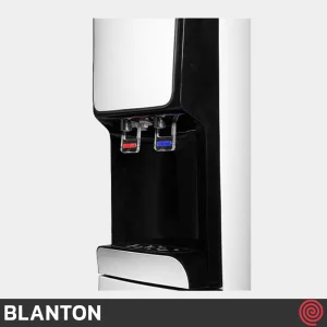 آبسردکن ایستاده بلانتون مدل BLANTON BAK-WD1201B | رنگ سفید + مشکی و مخزن دار