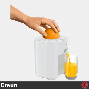 آب مرکبات گیر تک کاره براون مدل Braun CJ3050 | رنگ سفید