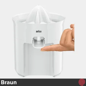 آب مرکبات گیر تک کاره براون مدل Braun CJ3050 | رنگ سفید