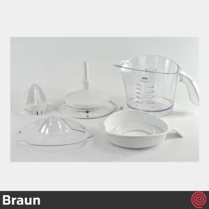 آب مرکبات گیر تک کاره براون مدل Braun MPZ9 | رنگ سفید گنجایش 1 لیتر