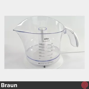 آب مرکبات گیر تک کاره براون مدل Braun MPZ9 | رنگ سفید گنجایش 1 لیتر