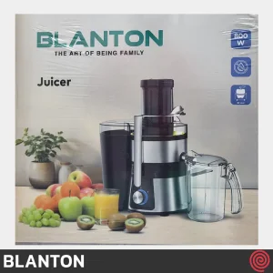 آبمیوه گیری تک کاره بلانتون مدل BLANTON BCR-JU1110 |  با توان 800 وات، 2 سرعته