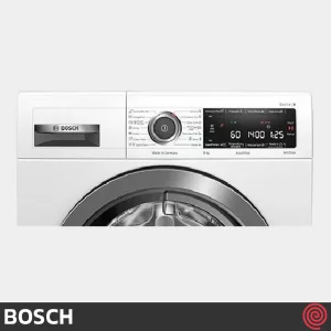 کنترل پنل و محفظه شوینده ماشین لباسشویی بوش